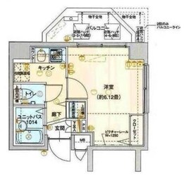 ヴェルト両国の物件間取画像